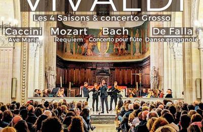 Les 4 Saisons de Vivaldi, Requiem de Mozart, Ave Maria de Caccini, Danse espagnole de De Falla, Bach  Angers