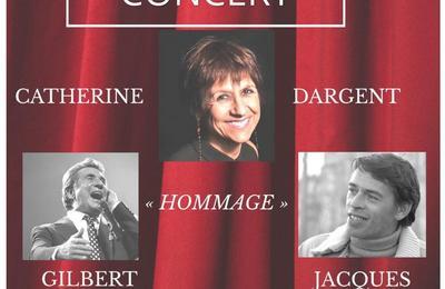 Concert Les 2 B : Hommage  Brel et Becaud par Catherine Dargent  Ver sur Mer