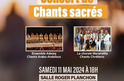 Concert de chants sacrs  Saint Chamond