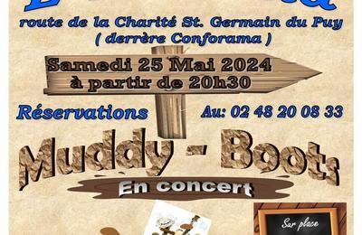 Muddy-Boots en concert  Saint Germain du Puy