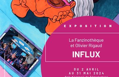 Expo influx, tragicomdie du flux visuel au quotidien  Poitiers