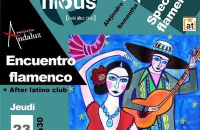 Encuentro flamenco Samantha Alcon et After Latino Club  Bordeaux