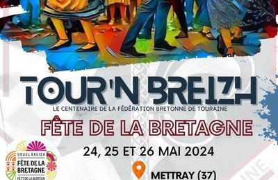 Tour'N Breizh, centenaire de la Fdration Bretonne de Touraine 2024