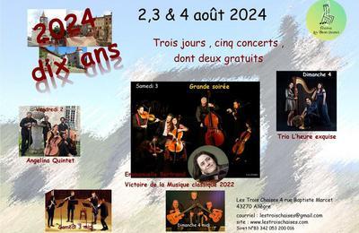 Festival Les Trois Chaises 2024