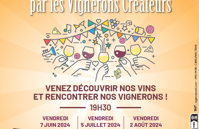 Les Fifty Ways aux Estivales, soires dgustation et musique par les Vignerons Crateurs  Jonquieres saint Vincent
