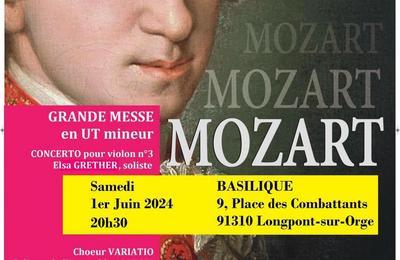 Grande Messe en Ut Mineur de W.A Mozart  Longpont sur Orge