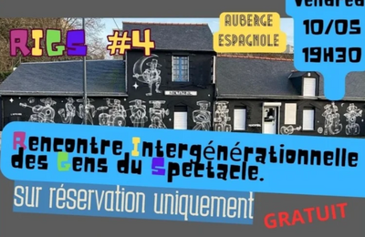 RIGS 4 Rencontre Intergnrationnelle des Gens du Spectacle  Rennes