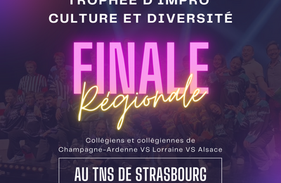 Trophe d'Impro Culture et Diversit : la finale rgionale  Strasbourg