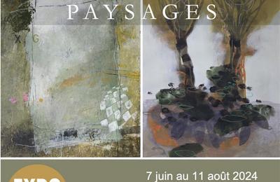 Exposition Paysages, Marie-Hlne Carcanague et Rob Van Veggel  Caussens