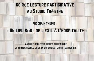 Lecture participative, un lieu sr : de l'exil  l'hospitalit  Marseille