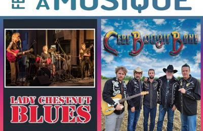 Concert Lady Chesnut Blues, Cr Boogie Band  La Voulte sur Rhone