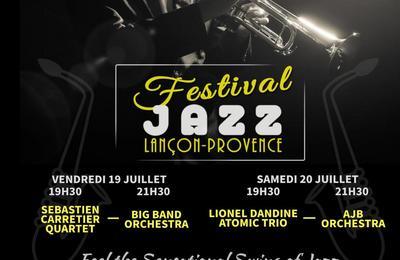 Lionel Dandine Atomic Trio et AJB Orchestra  Lancon Provence