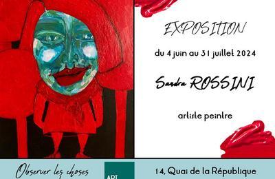 Exposition peinture, Sandra Rossini  Saint Gilles Croix de Vie