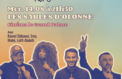 Carton Comedy Party, Stant-up  Les Sables d'Olonne