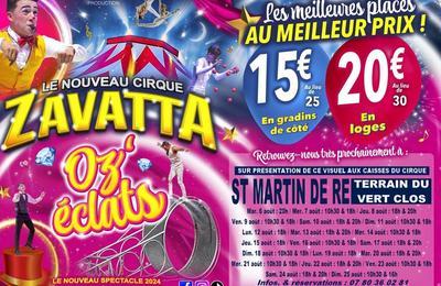 Nouveau Cirque Zavatta  Saint Martin de R 2024