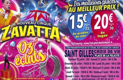 Nouveau Cirque Zavatta  Saint Gilles Croix de Vie 2024