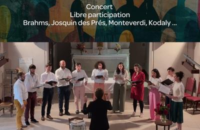 Concert Choeur a cappella  Fontaine-Le-Port