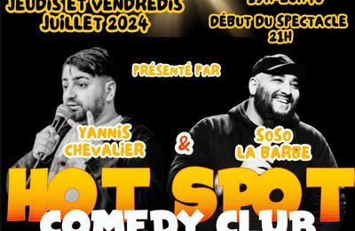 Stand up plateau d'humoristes avec hot spot comedy club  Lyon