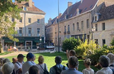 Visites guides d'oeuvres contemporaines au centre-ville de Dijon