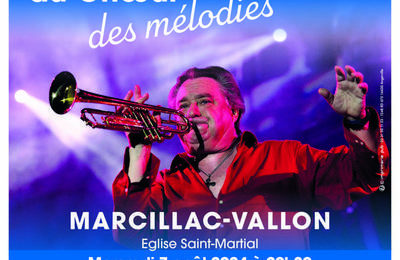 Concert Jean Claude Borelly  Marcillac Vallon