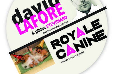 Concert Double plateau : David Lafore et Gildas Etevenard, Royale canine  Gap
