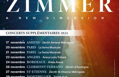The World of Hans Zimmer, A New Dimension  Boulogne Billancourt