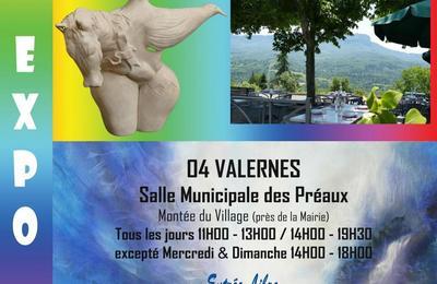 Expo d'art de l'atelier de nanou sculptures & peintures  Valernes