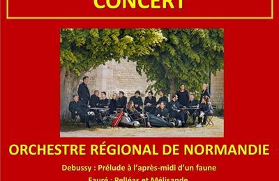 Concert Par L'orchestre Regional De Normandie  Port en Bessin Huppain