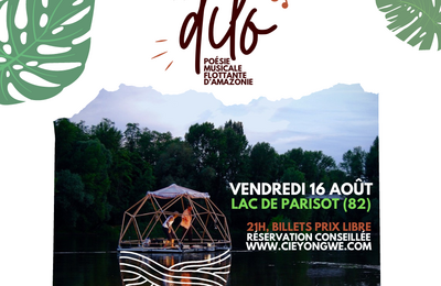 Dilo, spectacle flottant sur le lac de Parisot