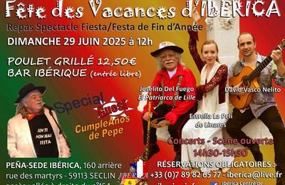 Repas Spectacle Espagnol Flamenco Gypsy Ibrica Seclin Lille Hauts de France