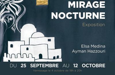 Vernissage de l'exposition Mirage nocturne  Strasbourg