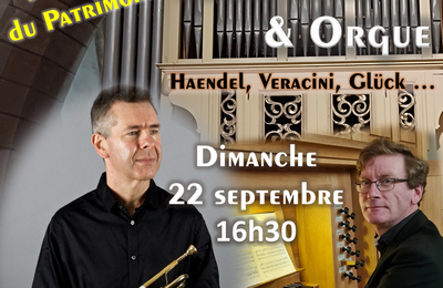 Concert Orgue et Trompettes, Eglise St Bernard  Fontaine-ls-Dijon