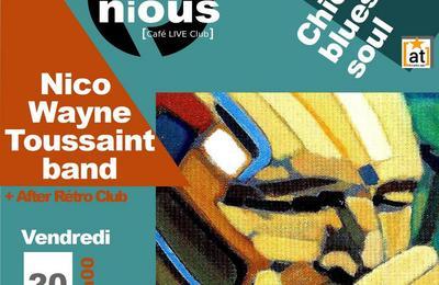 Nico Wayne Toussaint band et After Rtro Club  Bordeaux