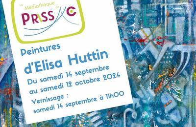 Elisa Huttin expose  Prissac