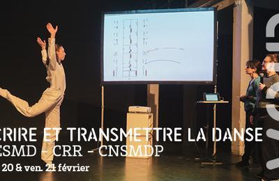 Ecrire et transmettre la danse  Bordeaux