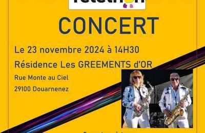 Ansaxony concert pour le tlthon  Douarnenez