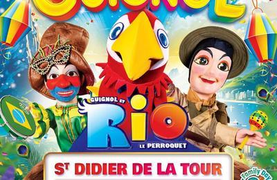 Guignol Rhne Alpes et Rio le majestueux perroquet ?  Saint Didier de la Tour