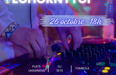 DJ set Soire de soutien au peuple ukrainien  Lyon