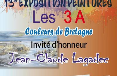 13e exposition peintures, Les 3 A  Villemeux sur Eure