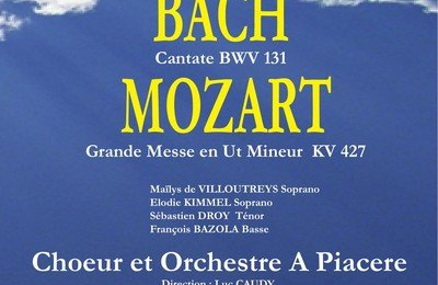 Concert Bach, Mozart - Choeur Et Orchestre A Piacere  Tours