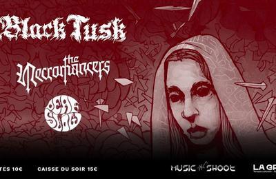 Halloween Live : Black Tusk, The Necromancers et Deafslow  La Grenze  Strasbourg