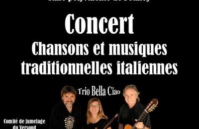 Concert chansons italiennes  Le Versoud