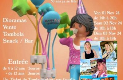 1re exposition-vente playmobil de Guiscard