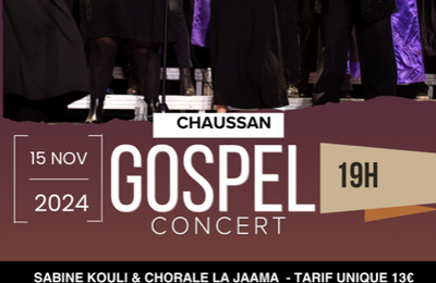 Sabine Kouli et la chorale la Jaama Gospel  Chaussan