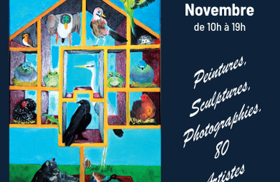 Art et Partage, expo-vente au profit du Secours Populaire Franais 78  Le Vesinet