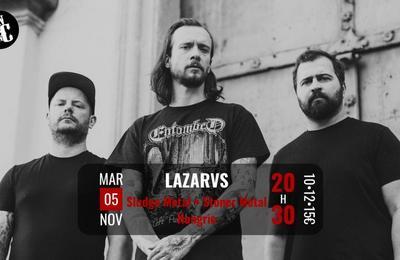 Lazarvs, Sludge Metal - Stoner Metal - Hongrie  Barberaz