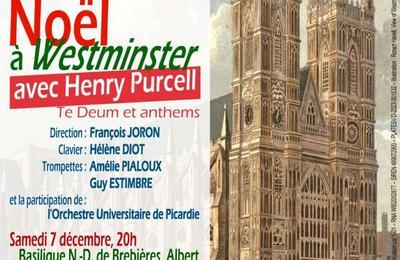 Concert Nol  Westminster avec Henry Purcell  Albert