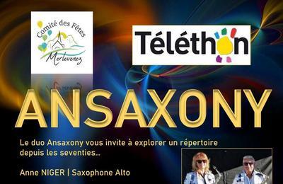 Concert Ansaxony pour le Tlthon  Merlevenez