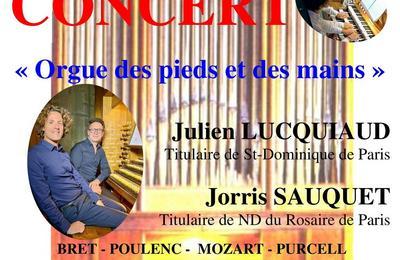 Orgue des pieds et des mains  Bort les Orgues