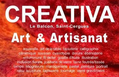 Creativa st-cergues, exposition d'art et artisanat  Saint Cergues